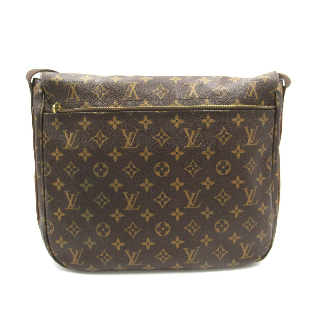Louis Vuitton Black Monogram Beaubourg MM Messenger